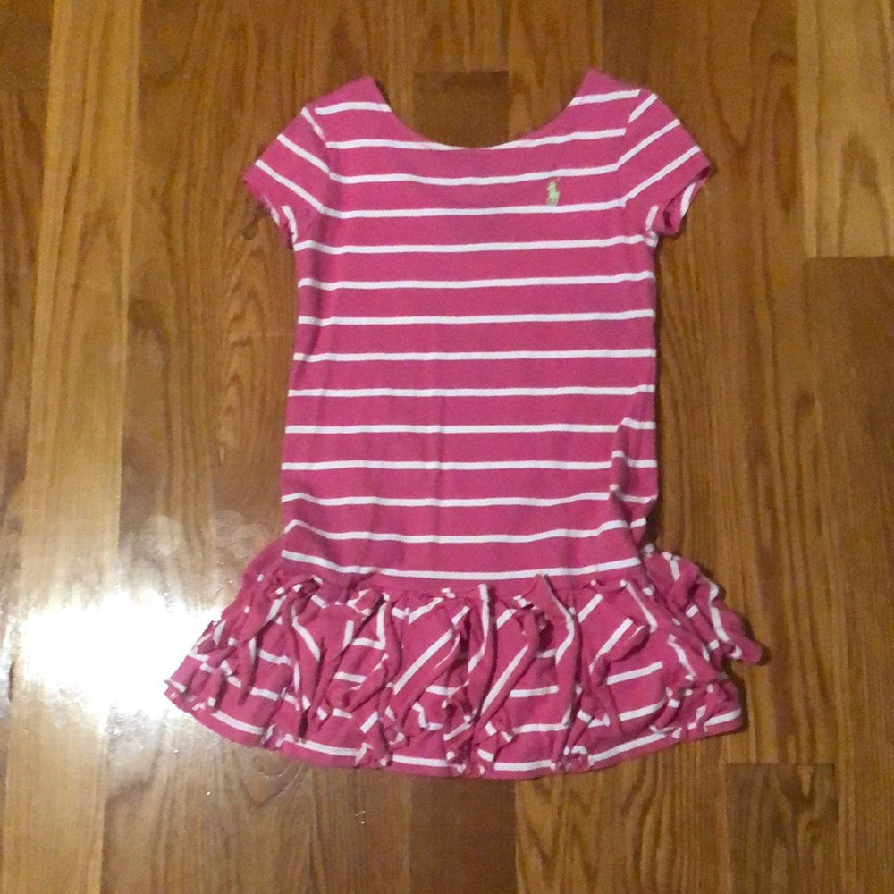 Girls striped dress